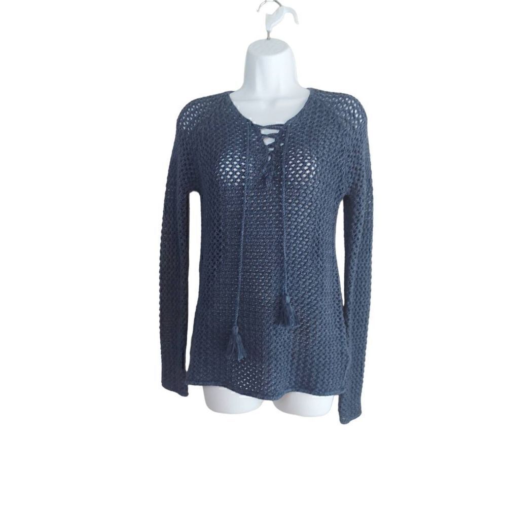Etcetera Cotton See thru Sweater